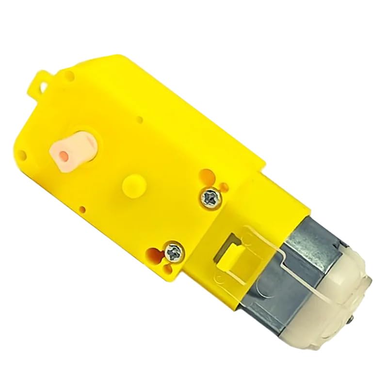 Image of DIY 2-Wheel Wooden Chassis Robotic Car Kit with Dual Motors, Battery Holder, Caster Wheel & Assembly Hardware - Video Instructions Included