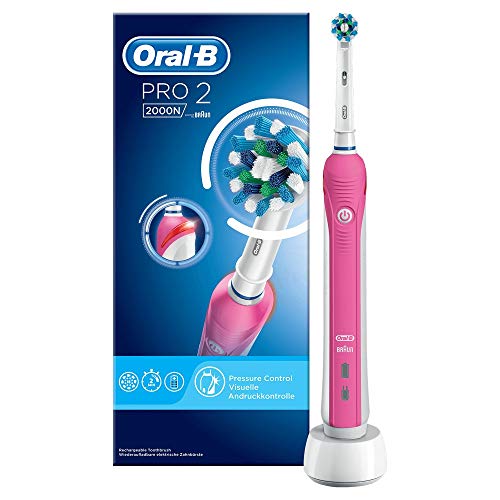 Oral-B Pro 2 2000 CrossAction Adulto Rosa