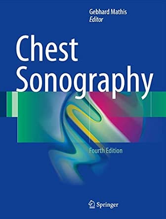 Chest Sonography 4th ed. 2017 Edition book cover