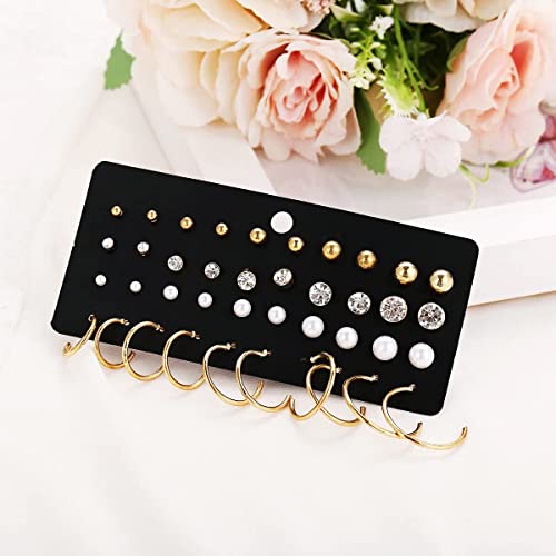 Image of Shining Diva Fashion Stylish Combo Metal Earrings for Women and Girls