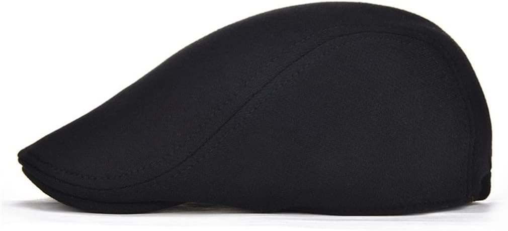 Men's Women's Soft Beret Flat Cap Driver Retro Spring Casual Baker Newsboy Hat