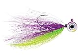 VMC Moontail Jig, 2 Pack Purple Albino 3/8 OZ