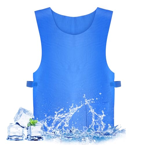 Gilet Rinfrescante Regolabile Uomo e Donna con Tasca