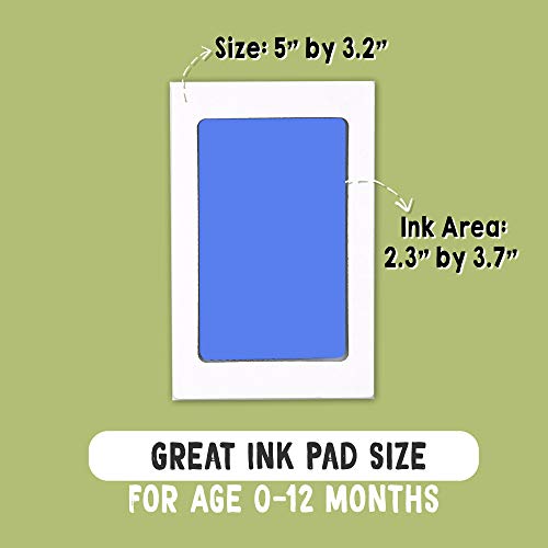 Snapklik.com : 2-Pack Inkless Baby Hand And Footprint Kit - Mess Free ...