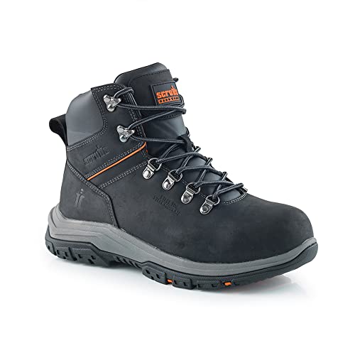 SCRUFFS Rafter Safety Boots BLACK 712