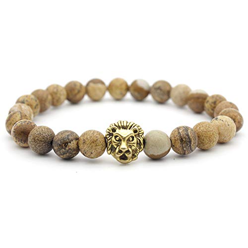 Bracelet en pierre naturelle 8 mm le cadeau idéal pour homme