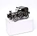 Metal Antique Vintage Car Model QBOSO Handcrafted Collections Collectible Vehicle Toys for Bar or Home Decor Decoration Great Birthday Gift (Black-Silver, Large