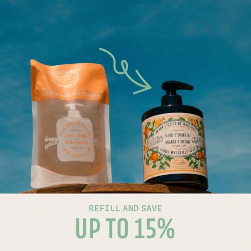 Image of Panier des Sens Orange Blossom Liquid Hand Soap, 33.8 fl oz