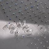 5D Nail Art Sticker Embossed Shiny Star Decal Stick Tip with Diamond for Salon DIY Acrylic Nails Des