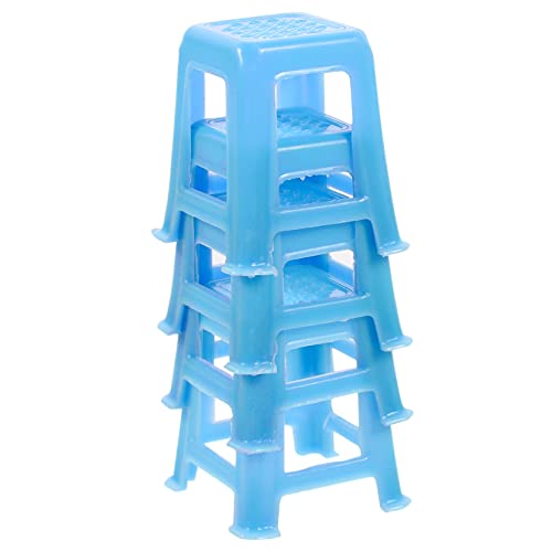 TOYANDONA 12 Peças Miniatura De Cadeira Ornamentos De Banquinho De Micro Paisagem Brinquedos De Mini