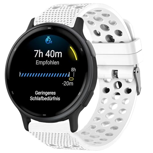 Lamshaw(�����V���[) Garmin vivoactive 5 �o���h�Ή� �V���R�������p���X�g�o���h �X�|�[�c�X�g���b�v ���^���o�b�N���t�� Garmin vivoactive 5/Approach S12/Approach S40/Approac