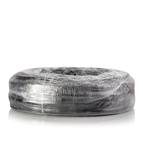 Alpine Corporation PVC-Schlauch mit 3/8 Zoll Innendurchmesser für Teiche und Springbrunnen, 300 m, Schwarz