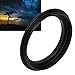 Telescope Adapter Ring M56 Male to M48 Male Adapter Ring, M56X0.75mm to M48X0.75mm Male Adapter Matting Treatment Aluminum Alloy T Ring Adapter Astronomy Accessories