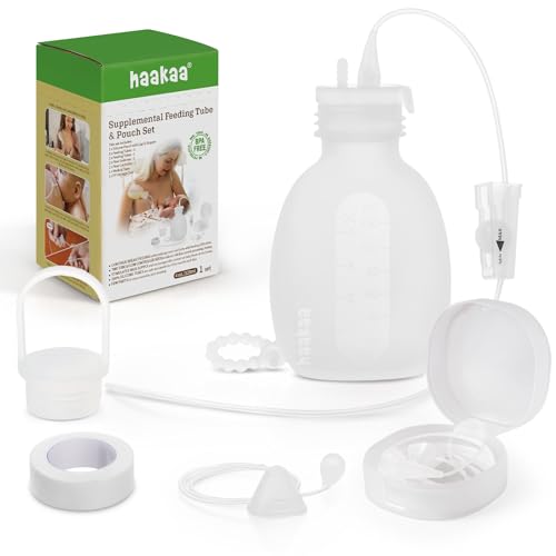 Haakaa Supplemental Feeding Tube & Pouch Set