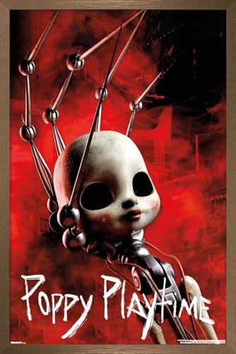 Trends International Poppy Playtime: Chapter 5 (2026) - Key Art Wall Poster, 22.4L x 14.7W, Bronze Framed Version