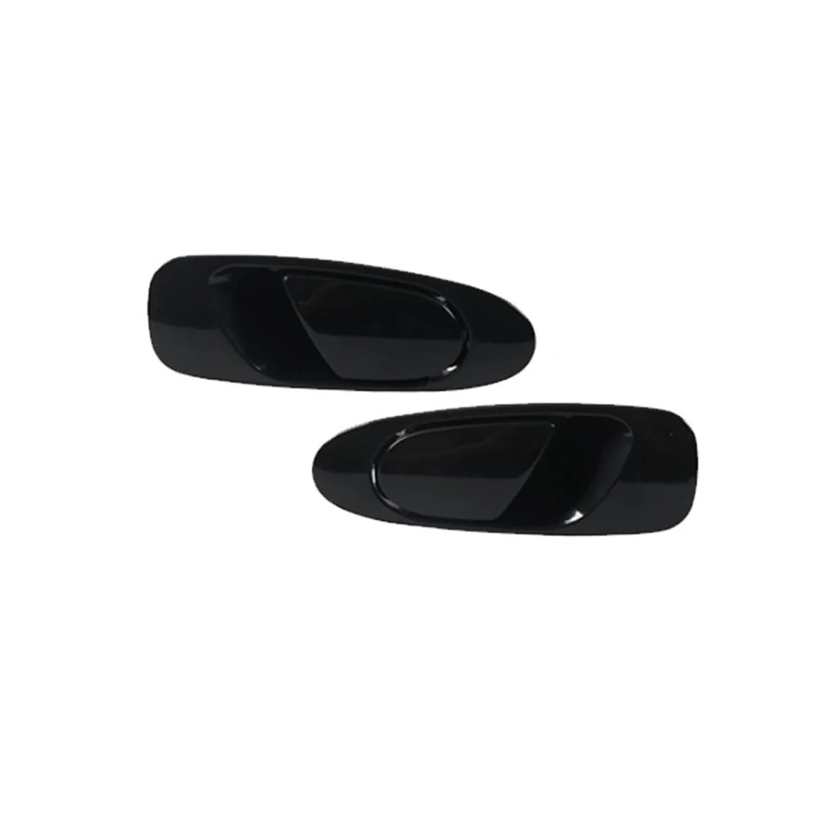 Hljnlvbn Rear Pair Door Handle For Civic 1992-1995 For Del Sol 1993-1997 Car Exterior Outside Door Handle Front Rear 72140Sr3013 72640Sr4013(Rear Pair)
