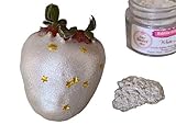 Edible Glint White Pearl Dust, Edible Luster Dust, 4 gram jar, Food Grade, Made in USA -