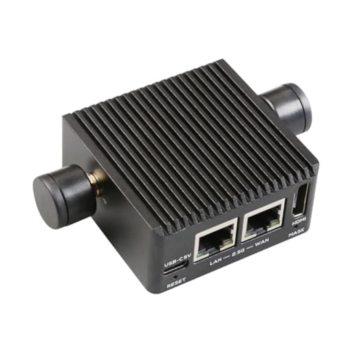 Mini serveur de salon R5C RK3568 double port ETH 2.5G et boîtier métallique