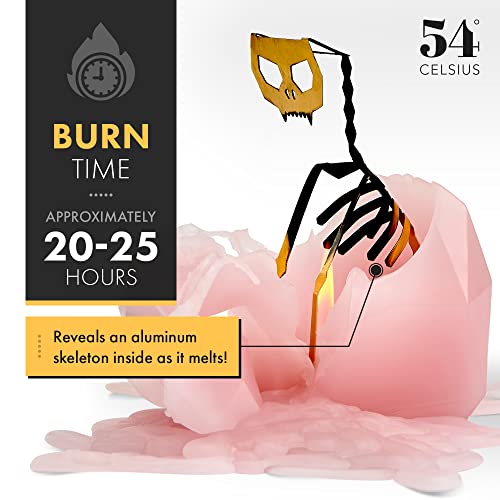 Pyropet Cat Candle - Light Pink - Cat Candle With An Aluminum Skeleton Inside - 25 Hour Burn Time - 7” Tall - Unique Gift For Cat Lovers, Halloween Decor, Christmas Gifts, Mom, Wife, Girlfriend Gifts #TOP1
