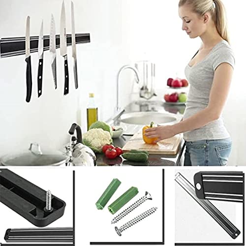 Kit com 3 Barras Magnética com Imã para Facas 50cm