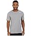 NIKE Men's Dry DFC 2 Tee, Carbon Heather/Carbon Heather/White, Medium