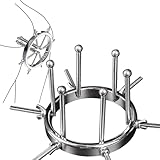 Metall Analexpander Vaginal Anal Expander Einstellbar Größe Extreme Dilatatoren Anal Treuer Riesige Speculum Fetisch Masturbation Analplug, Sexspielzeug für Männer Frauen Paare