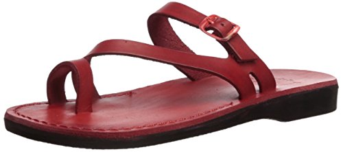 Preisvergleich Produktbild Jerusalem Sandals Damen Nuri, rot, 42 / 42.5 EU
