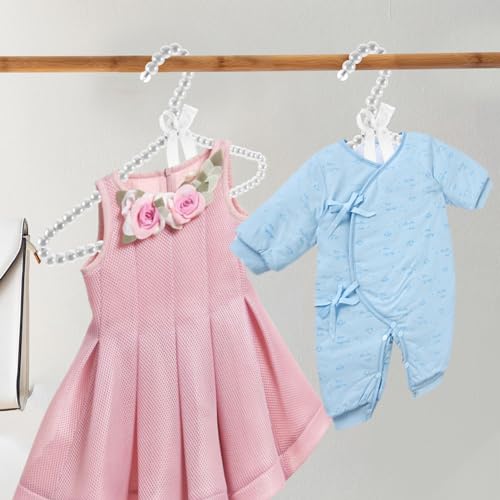 Cintre plastique pour enfants Cabilock rose anti-glisse lot de 2 - 8