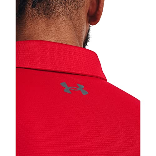 Image of Under Armour Men's Polyester Solid Tech Polo | T-Shirt | 1290140-001