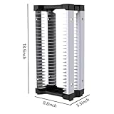 AsrMyjcx Game Storage Tower,Video Game Shelf Universal Office Home Storage Rack Organizer for Controller Switch 24 Games Game Card Box - Image 6