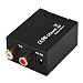 Produktbild Digital zu Analog Audio Konverter, Koaxial DAC Digital SPDIF Toslink Optisches Kabel zu Analog Stereo 3,5 mm Klinke L/R Audio Splitter Adapter für Heimkino