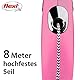 flexi New Classic Seil für Hunde bis 20 kg, pink, M 8 m