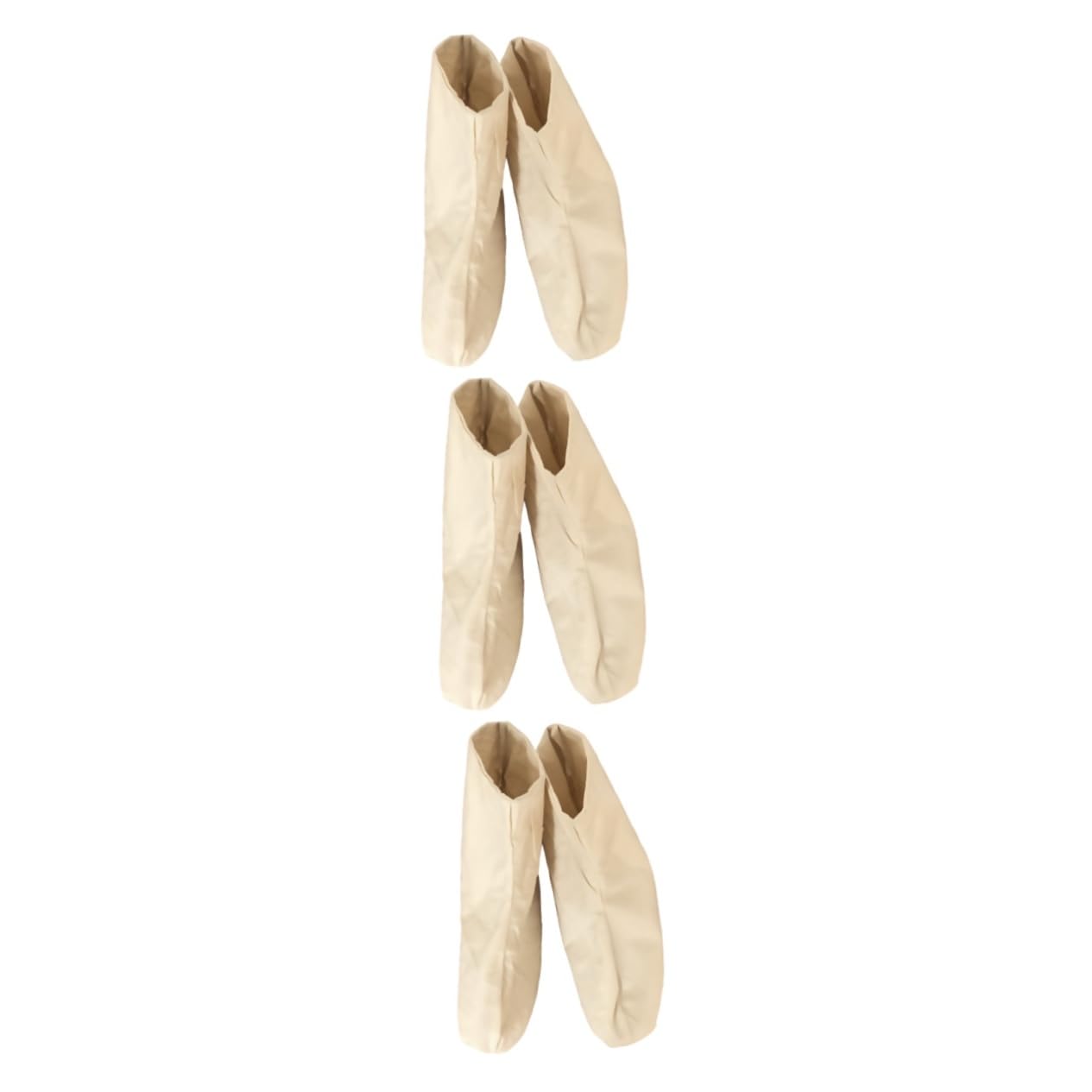 Toddmomy Fußabdeckung Reine Baumwolle Beige