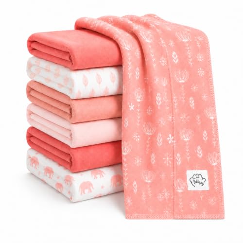 Baby Burp Cloths for Boys and Girls 7 Pack