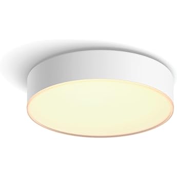 Philips Hue Enrave Ceiling Light with Dimmer Switch S White