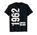 64. Geburtstag Mann Frau 64 Jahre 1962 Geburtstags T-Shirt