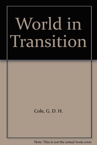 World in Transition B000GWJAV2 Book Cover