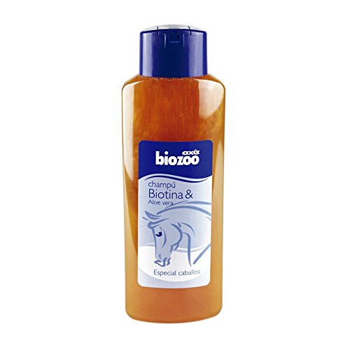 BIOZOO - CHAMPÚ BIOTINA Y Aloe Vera para Caballos 750 ML Cover