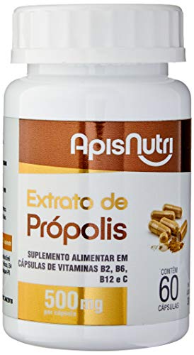 Extrato de Própolis 500mg (60 Caps), Apisnutri