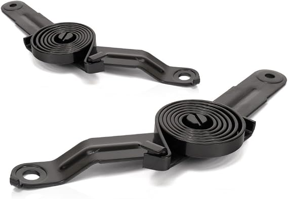 for Chevy Silverado 1500/2500 1999-2006 Hood Hinge Driver and Passenger Side | Pair | Spring | Includes 2007 Classic | Replacement for GM1236115, GM1236116 | 15035591, 15035592