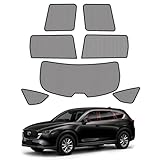 Loveyes マツダ CX-8 サンシェード メッシュ 車中泊 断熱 虫よけ 日除け 遮光 仮眠 UVカット 専用アクセサリー (CX-8)