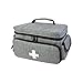 Menolana First Aid Bag Travel Emergency Organizer Lightweight Home First Aid Box Empty Storage Bag for at Home Kitchen Business Office