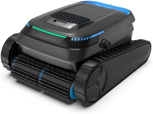 BOTLUXE PC10 Poolroboter Boden und Wand, Wasserlinie,18927LPH Powerreiniger | (2026 Upgrade) Poolsauger Akku Kabelloser, Intelligenter Navigation, Poolreiniger für Pools bis zu 170