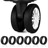 Amélioration Anti-décollement: Protection complète des côtés de la roue, avec une largeur intérieure élargie à 10 mm – ce design résout efficacement le problème du décollement de la housse pendant la marche, assurant un maintien stable.