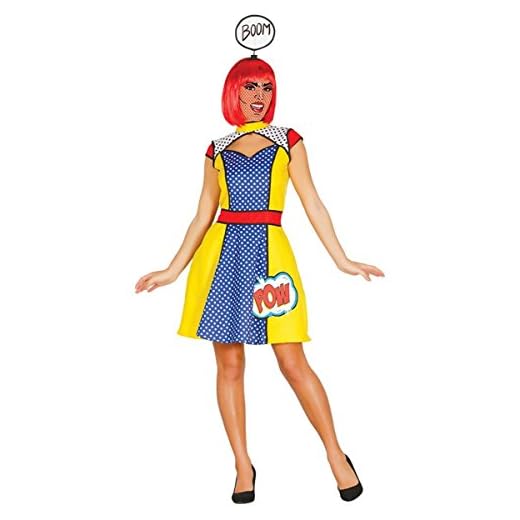 Guirca 84495 - Chica Pop Adulta Talla M 38-40