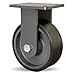 Hamilton Super Endurance Casters - 8"Dia.X3"W Duralast Xc Polyurethane Wheel - -3/4" Precision Tapered Roller Bearings - 3250 Lbs. Capacity - Rigid