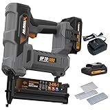 NuMax 18V Cordless 3-in-1 Nail Gun Kit – 2' 16 & 18 Gauge Finish Nailer, Brad Nailer, and Narrow Crown Staple Gun – Includes Battery, Charger & Fasteners – S18V31618G