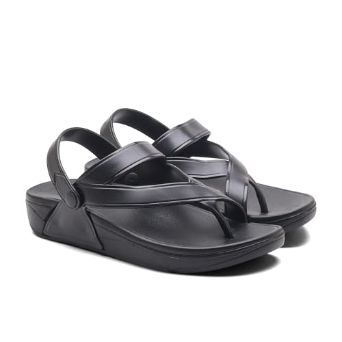 Image of ASIAN Women's INDIGO-09 Comfortable & Light Weight Clogs for Women | Stylish & Anti-Skid Chappals for Adult | Waterproof & Everyday Use Slipper Floats for Girls and Ladies