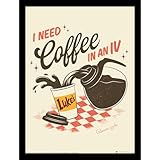 Pyramid International Gilmore Girls (Coffee Iv) Gerahmter 