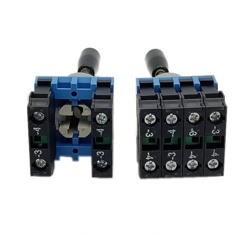 Interruptor de joystick de 22 mm HKC-614 de 4 vías con autobloqueo industrial 2
